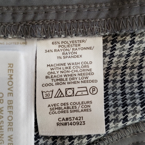 LOFT Pants In Check - 12 - Picture 11 of 14